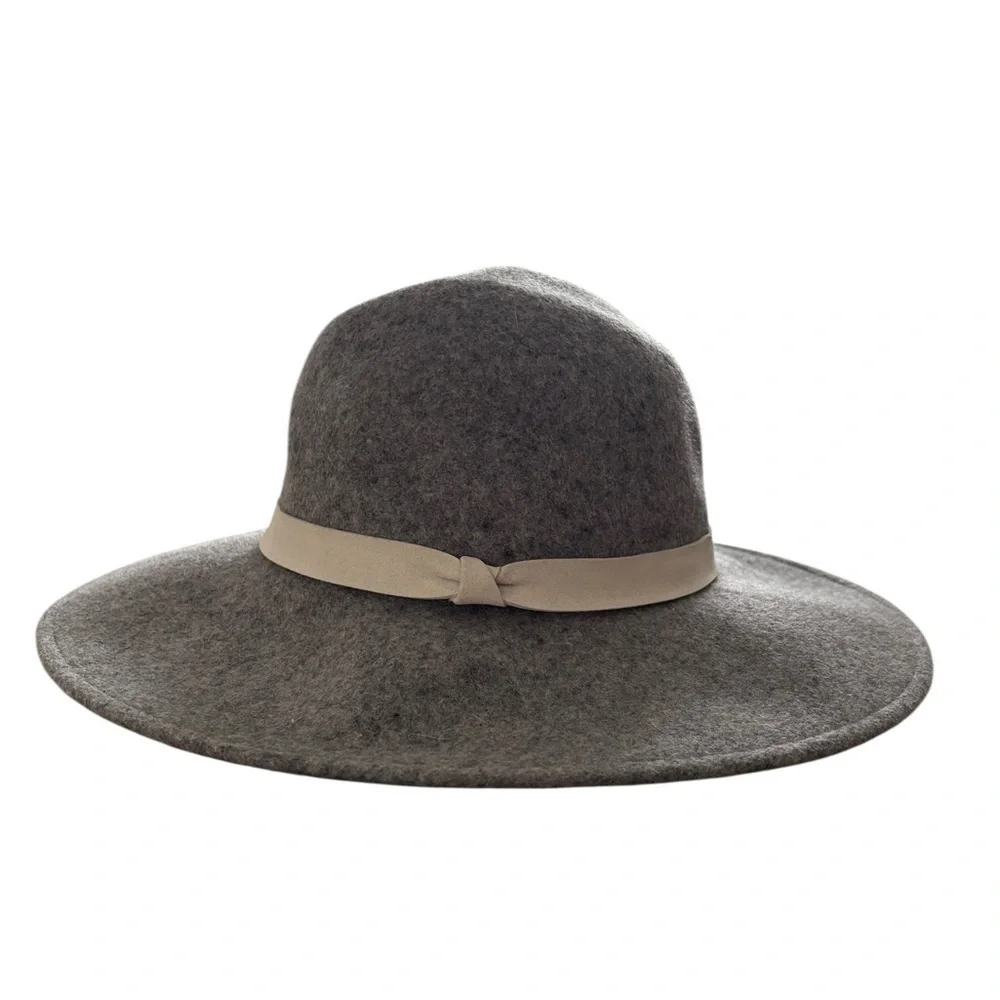 American Eagle Outfitters Gray Wide Brim Hat